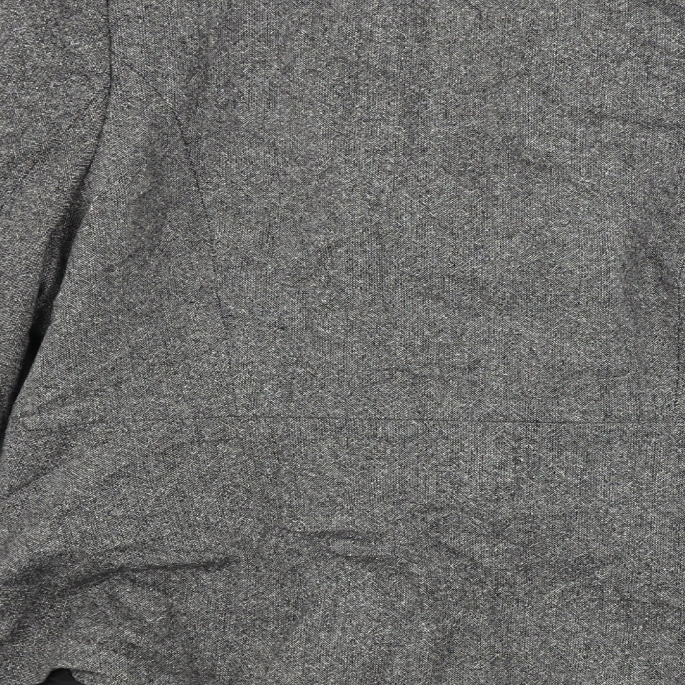 Monsoon Womens Grey Jacket Blazer Size 16