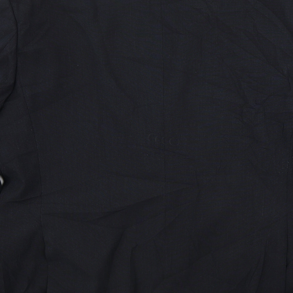 Mens UK Size 40 Marks and Spencer Regular Blue Suit Jacket