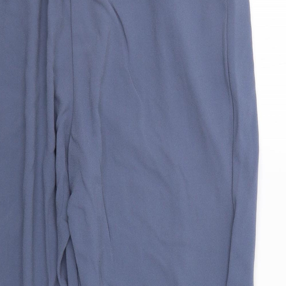 Marks and Spencer Mens Blue Trousers Size 18 L26 in