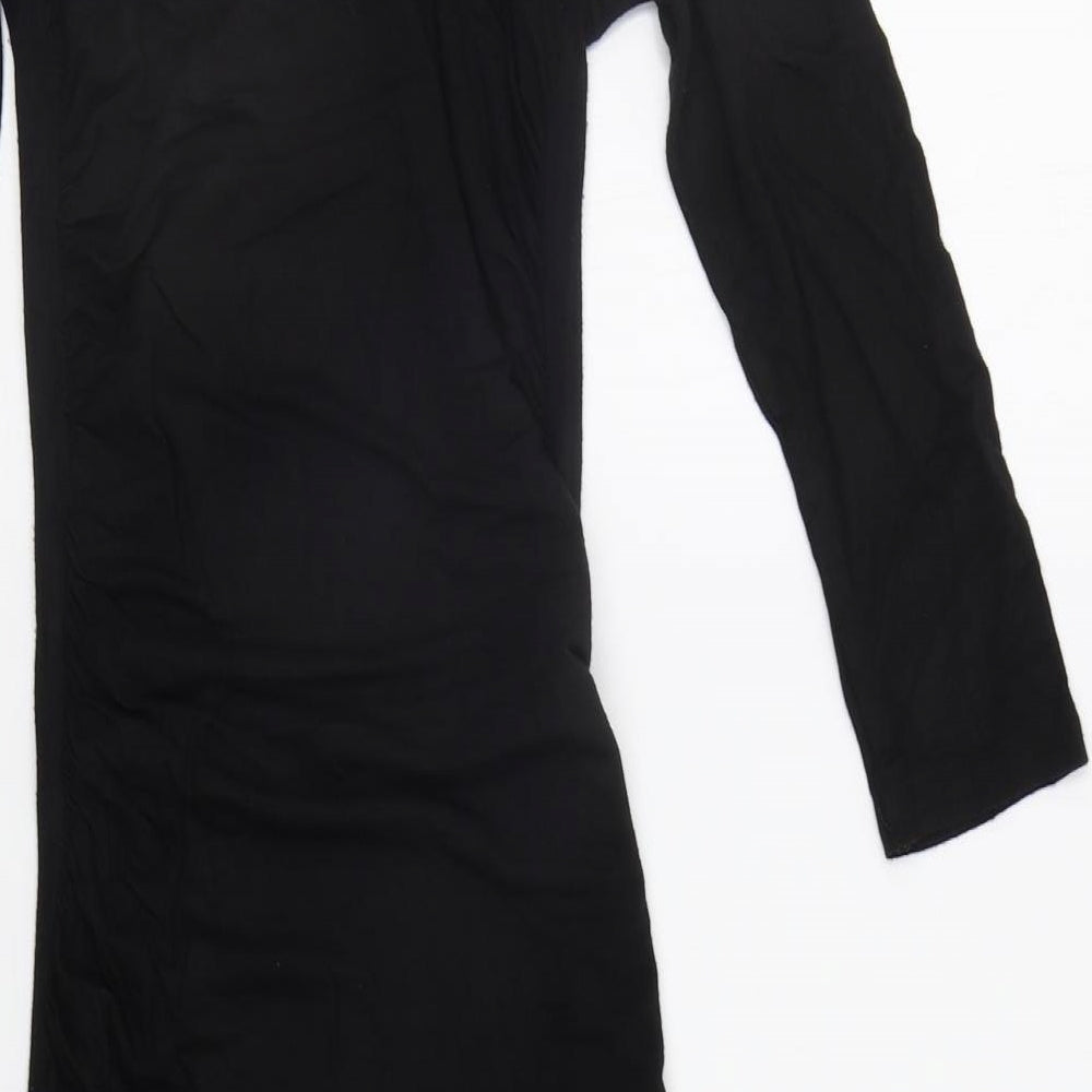 H&M Womens Black A-Line Size M