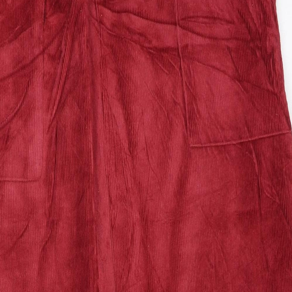 TU Womens Red Straight & Pencil Skirt Size 10