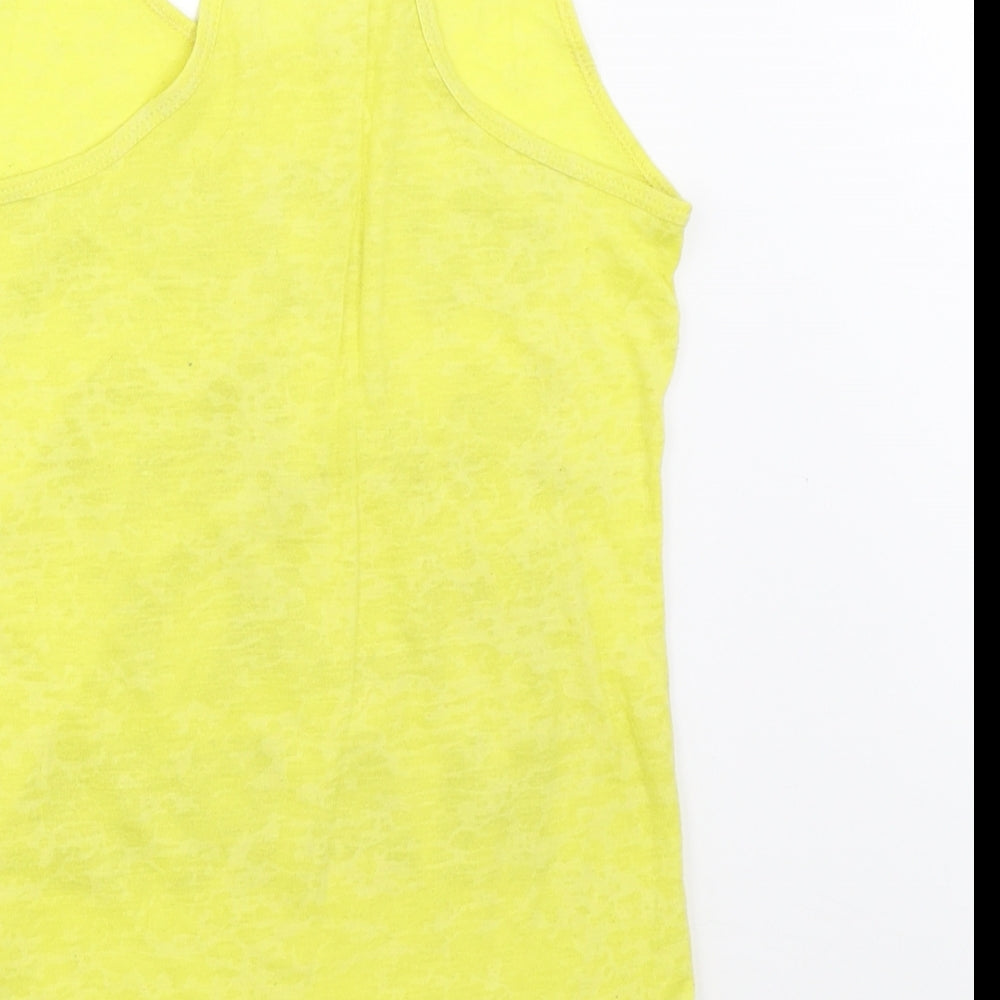 Myprotein Womens Yellow Basic Tank Size 6