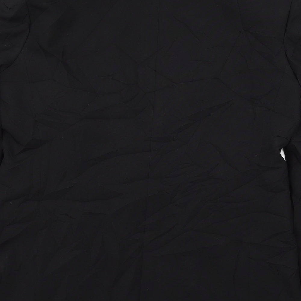 Mens UK Size L C&A Regular Black Suit Jacket