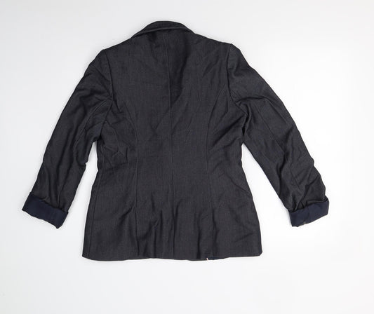 F&F Womens Blue   Jacket Blazer Size 12