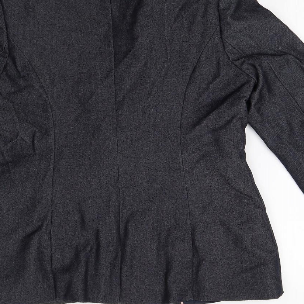 F&F Womens Blue   Jacket Blazer Size 12