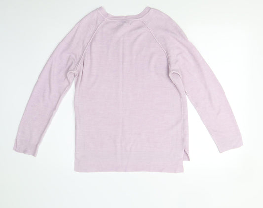 Primark Womens Pink Knit Pullover Jumper Size 12