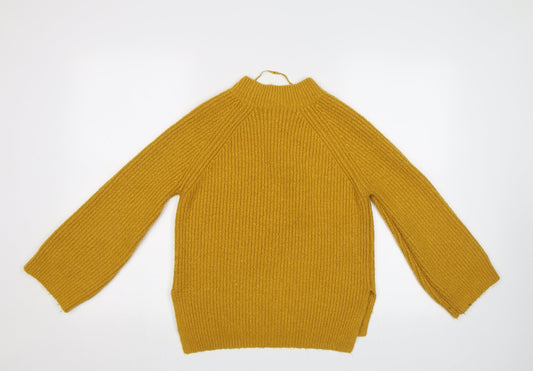 Primark Womens Yellow Pullover Jumper Size S