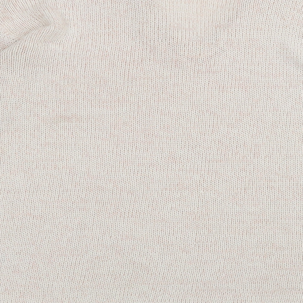 George Womens White Pullover Jumper Size 14