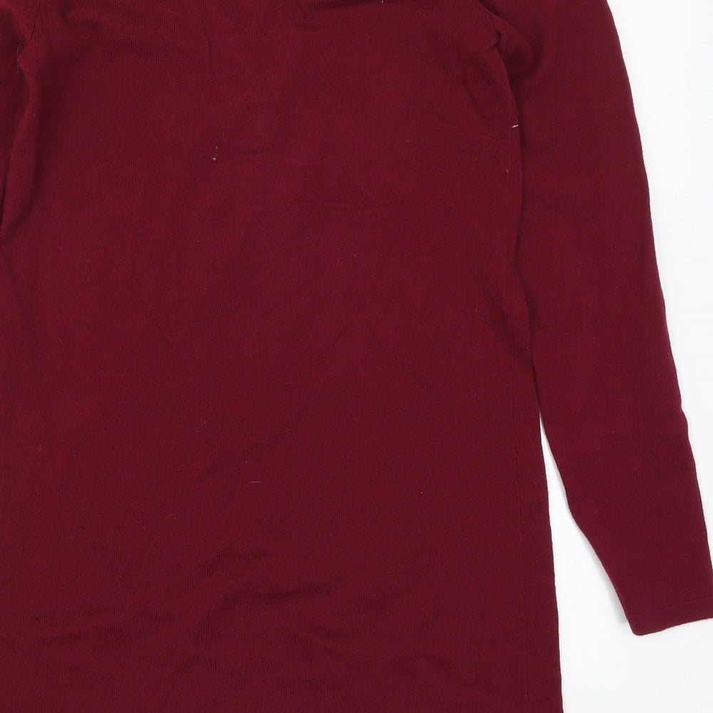 FOREVER 21 Womens Red T-Shirt Dress Size S