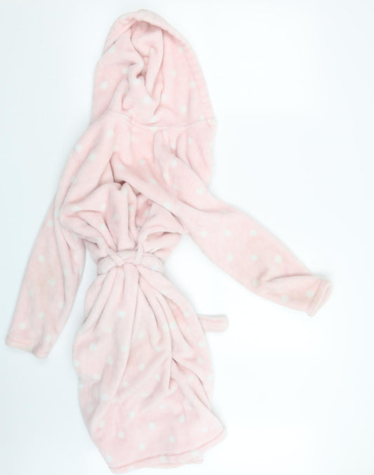 Marks and Spencer Girls Pink Geometric Top Robe Size 11-12 Years