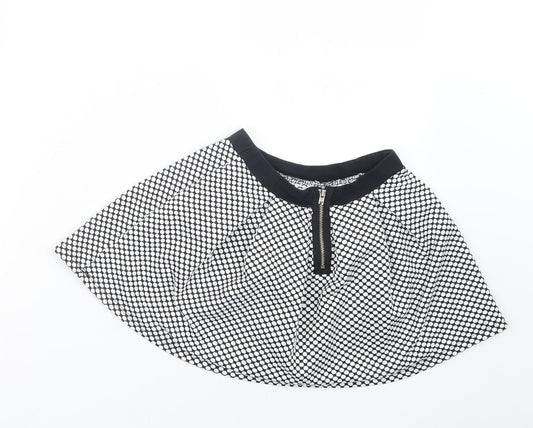 Matalan Girls Black A-Line Skirt Size 6-7 Years