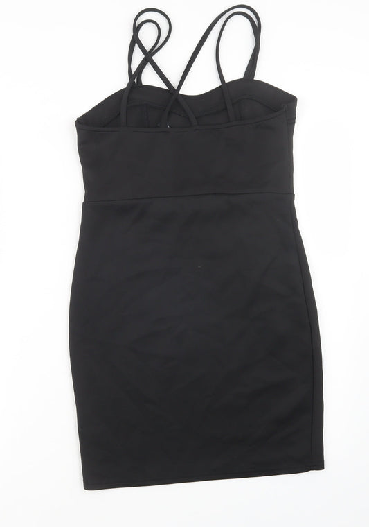 New Look Womens Black Mini Size 12