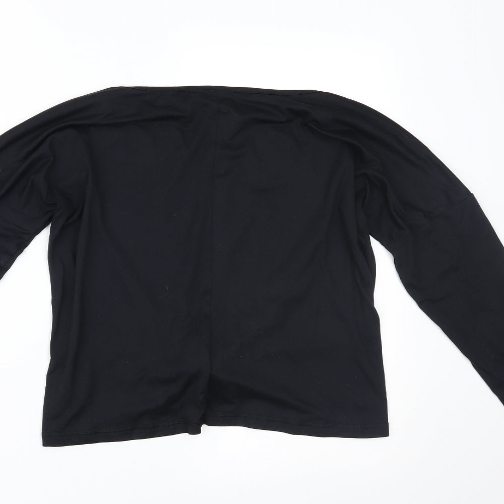 F&F Womens Black Basic Blouse Size S