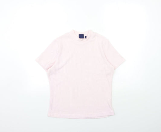 Dash Womens Pink Knit Pullover Jumper Size 12