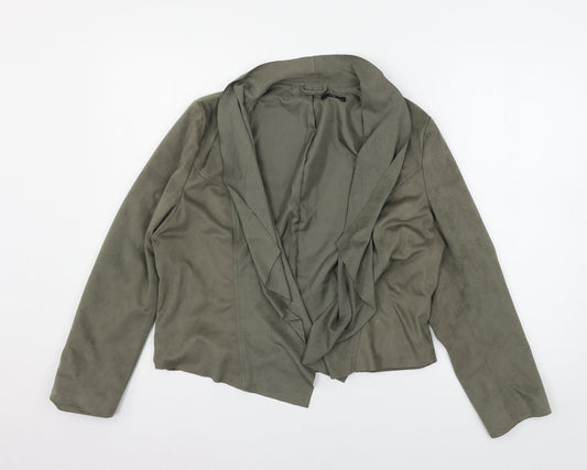 Womens UK Size 14 M&Co Green Jacket