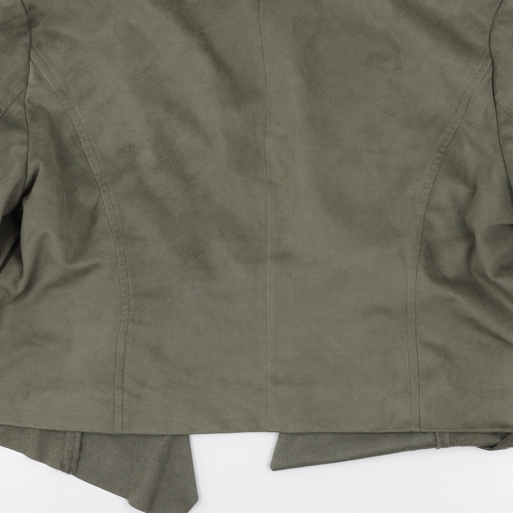 Womens UK Size 14 M&Co Green Jacket