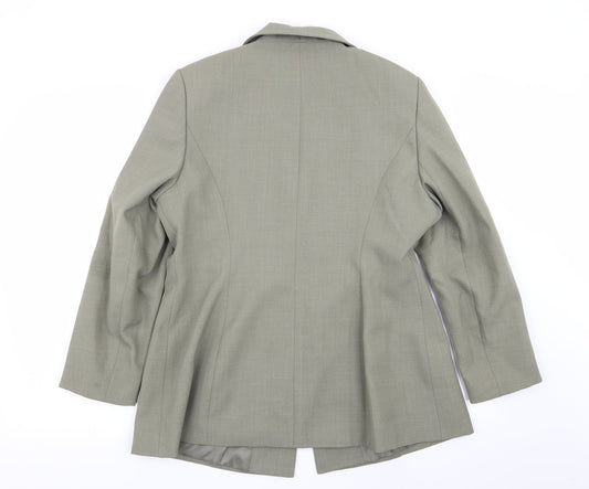 Berkertex Womens Green   Jacket Blazer Size 16