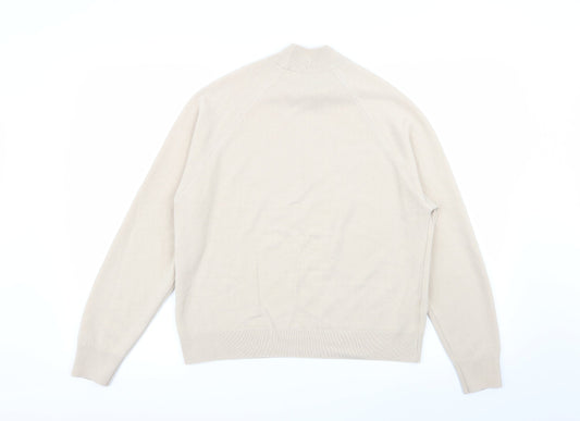 Womens UK Size 14 st michael Beige Pullover Jumper