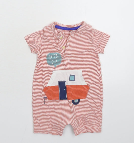 Gap Baby Red Striped Babygrow One-Piece Size 3-6 Months