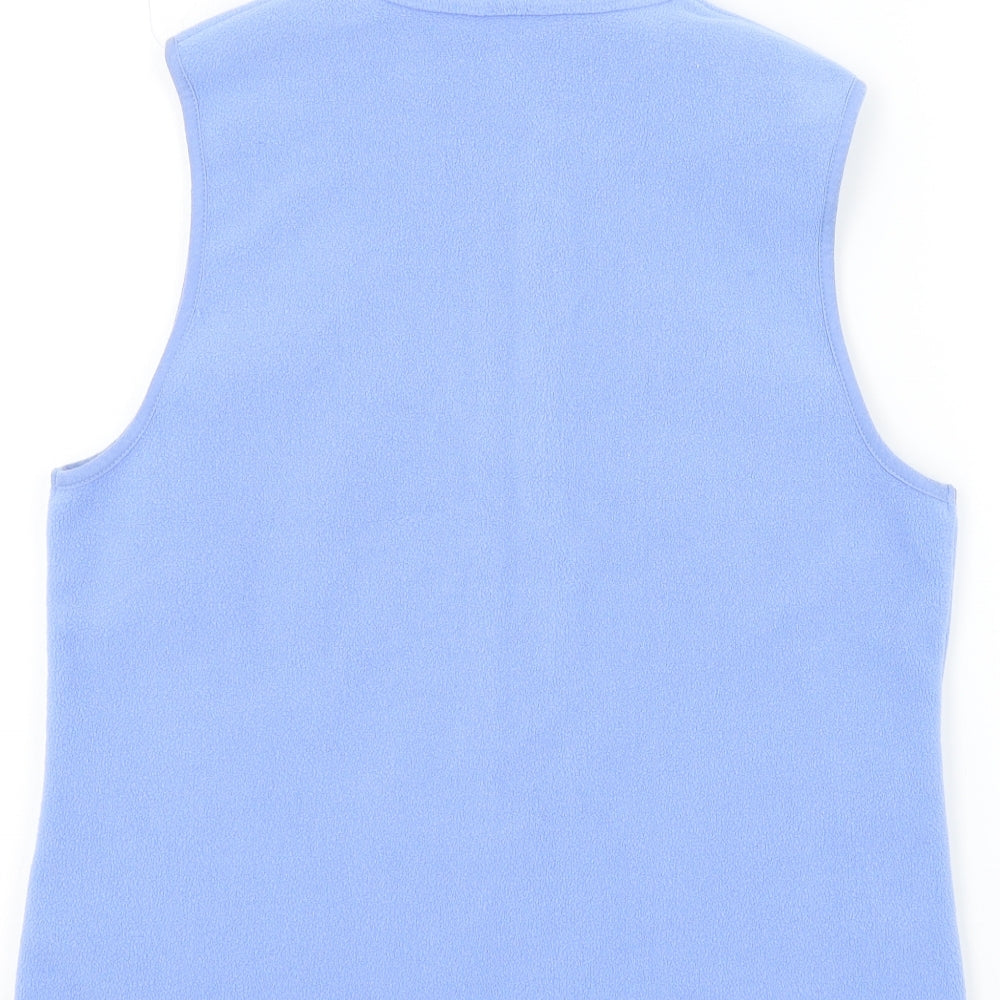 M&S Womens Blue Jacket Waistcoat Size 12