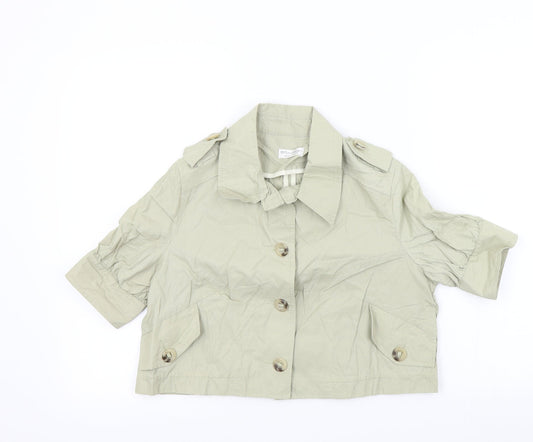Womens UK Size 12 Miss Selfridge Beige Jacket