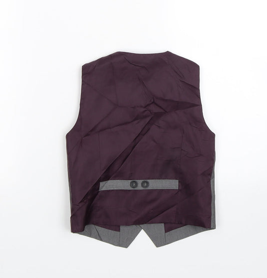 NEXT Boys Grey Jacket Waistcoat Size 4-5 Years