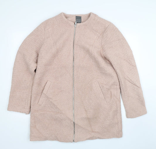 Womens UK Size 16 Primark Pink Overcoat
