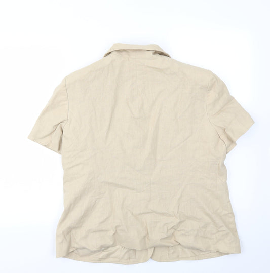 BHS Womens Beige   Jacket Blazer Size 20