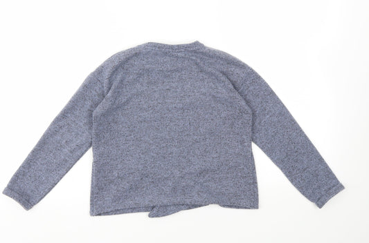 George Girls Blue Pullover Sweatshirt Size 5-6 Years