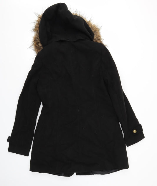 Womens UK Size 10 Essentials Black Jacket