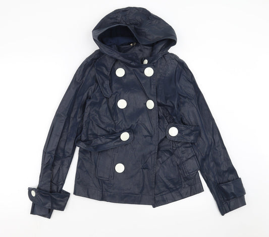 Womens UK Size 8 Topshop Blue Jacket