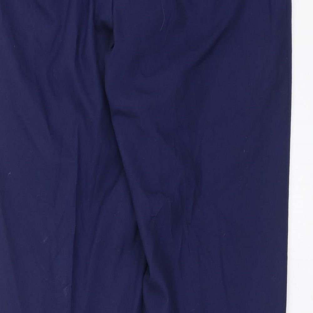 Marks and Spencer Mens Blue Trousers Size 30 in L31 in