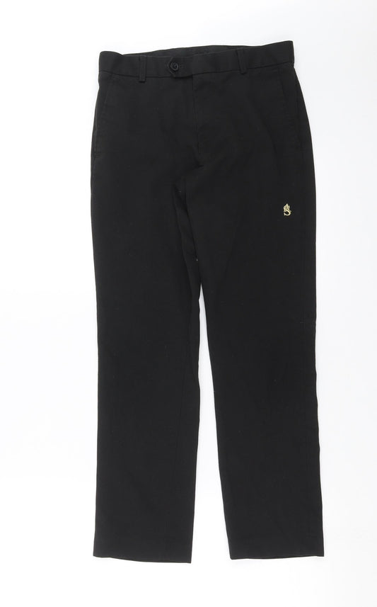 Banner Boys Black Trousers Size S