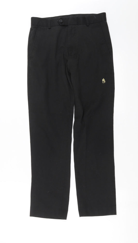 Banner Boys Black Dress Pants Trousers Size S