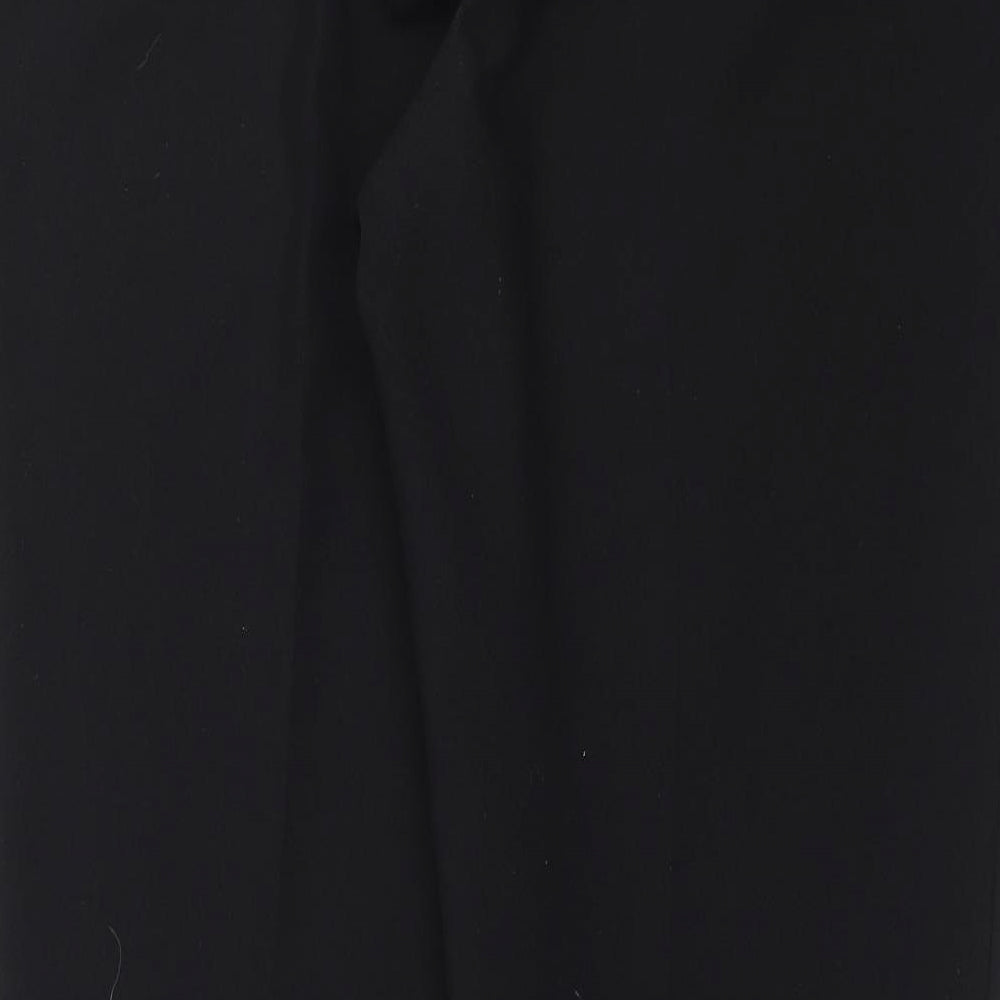 George Womens Black Trousers Size 16 L28 in