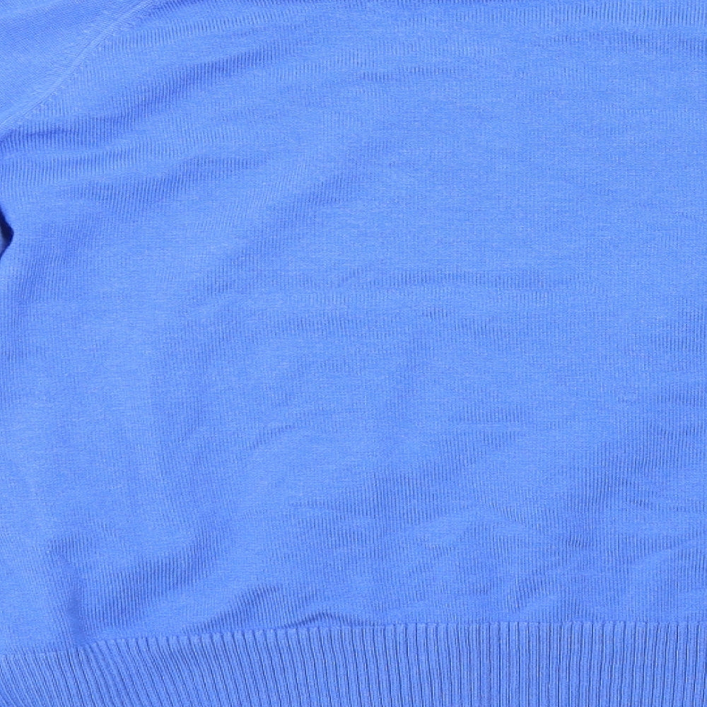 Dorothy Perkins Womens Blue Knit Pullover Sweatshirt Size 20