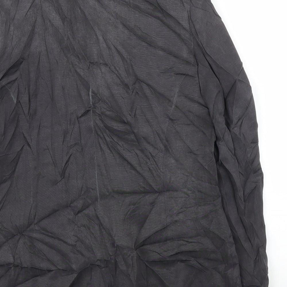 Monsoon Womens Grey Jacket Blazer Size 14