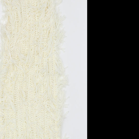 PRETTYLITTLETHING Womens Ivory Shift Size S