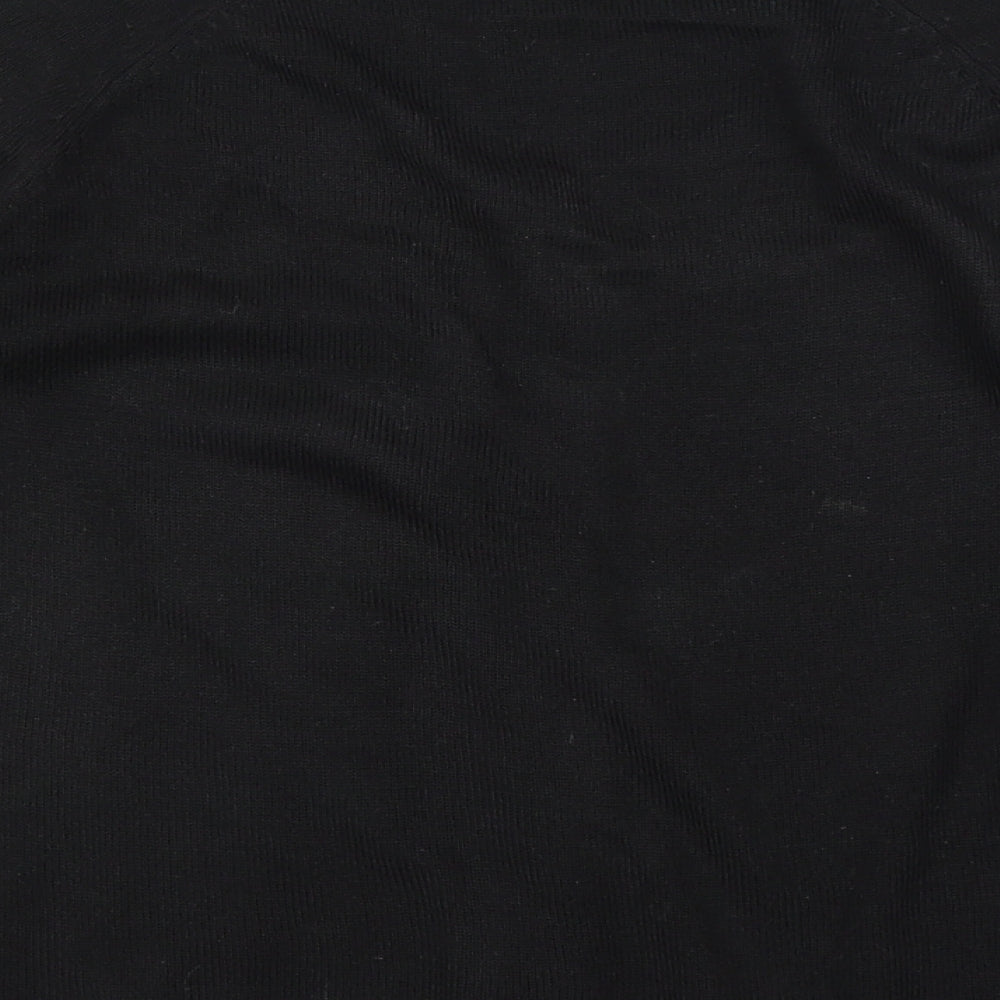 Womens UK Size 14 Papaya Black Pullover Jumper