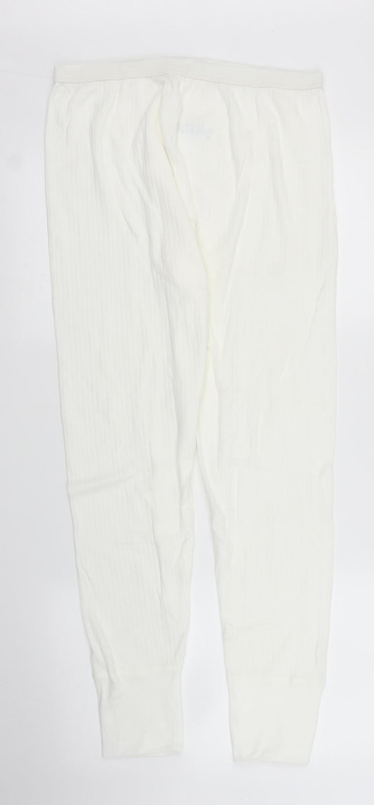 BHS Mens White Bloomer Trousers Size 28 in L27 in