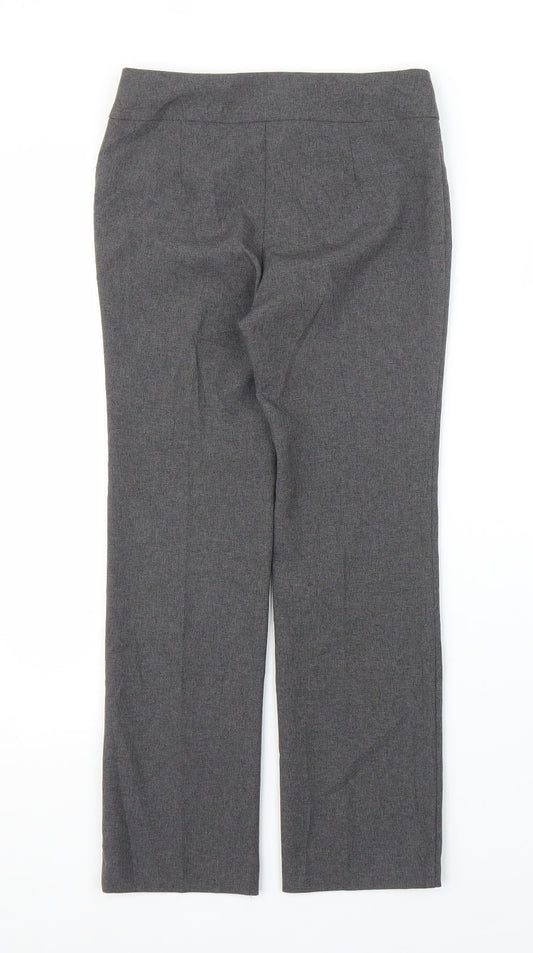 Miss Evie Girls Grey Trousers Size 9 Years