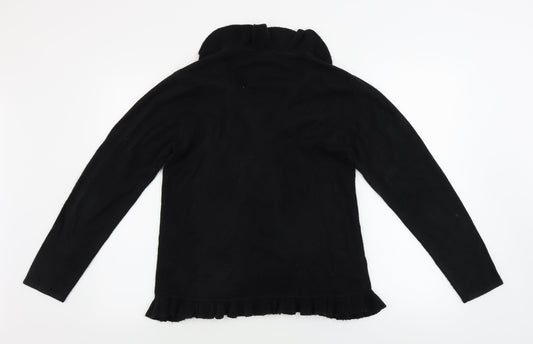 Womens UK Size M Bonmarché Black Cardigan Jumper