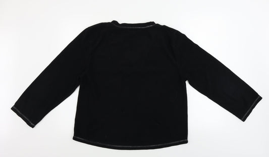 Secret Possesions Womens Black Pullover Jumper Size L