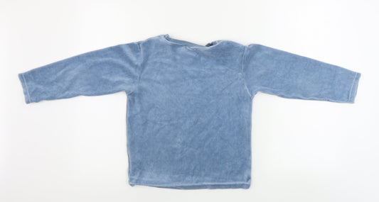 DPAM Boys Blue Pullover Jumper Size 8 Years