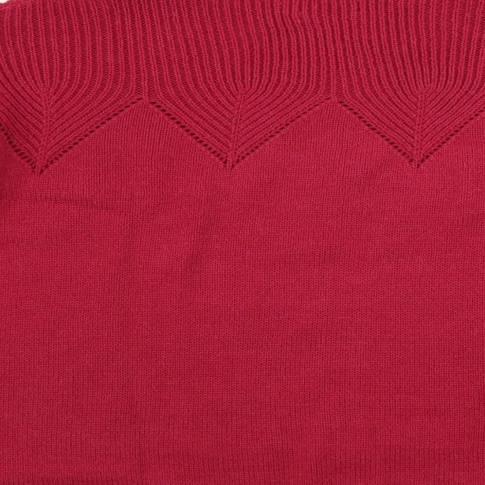 Damart Womens Pink Pullover Jumper Size 14