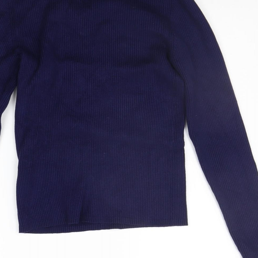 Womens UK Size 6 New Look Black Pullover Jumper