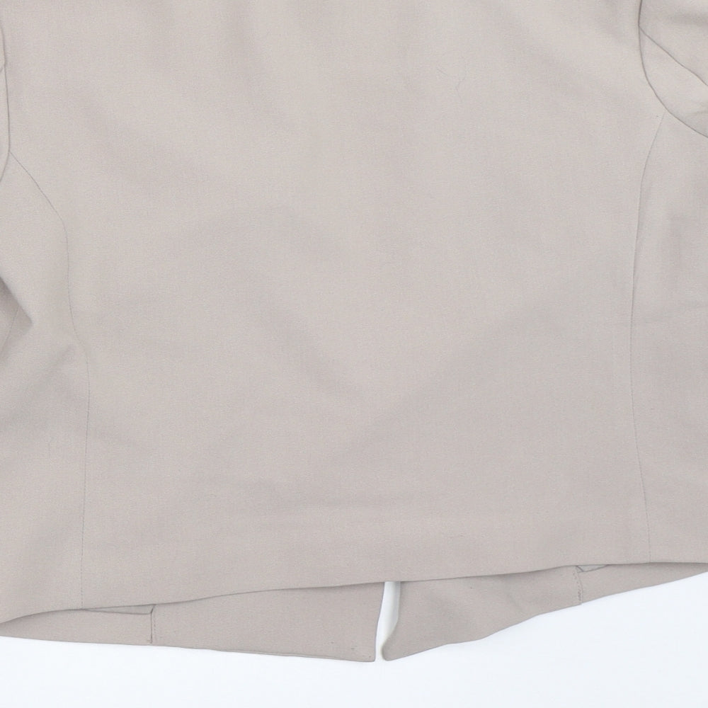 Womens UK Size 38 H&M Beige Jacket