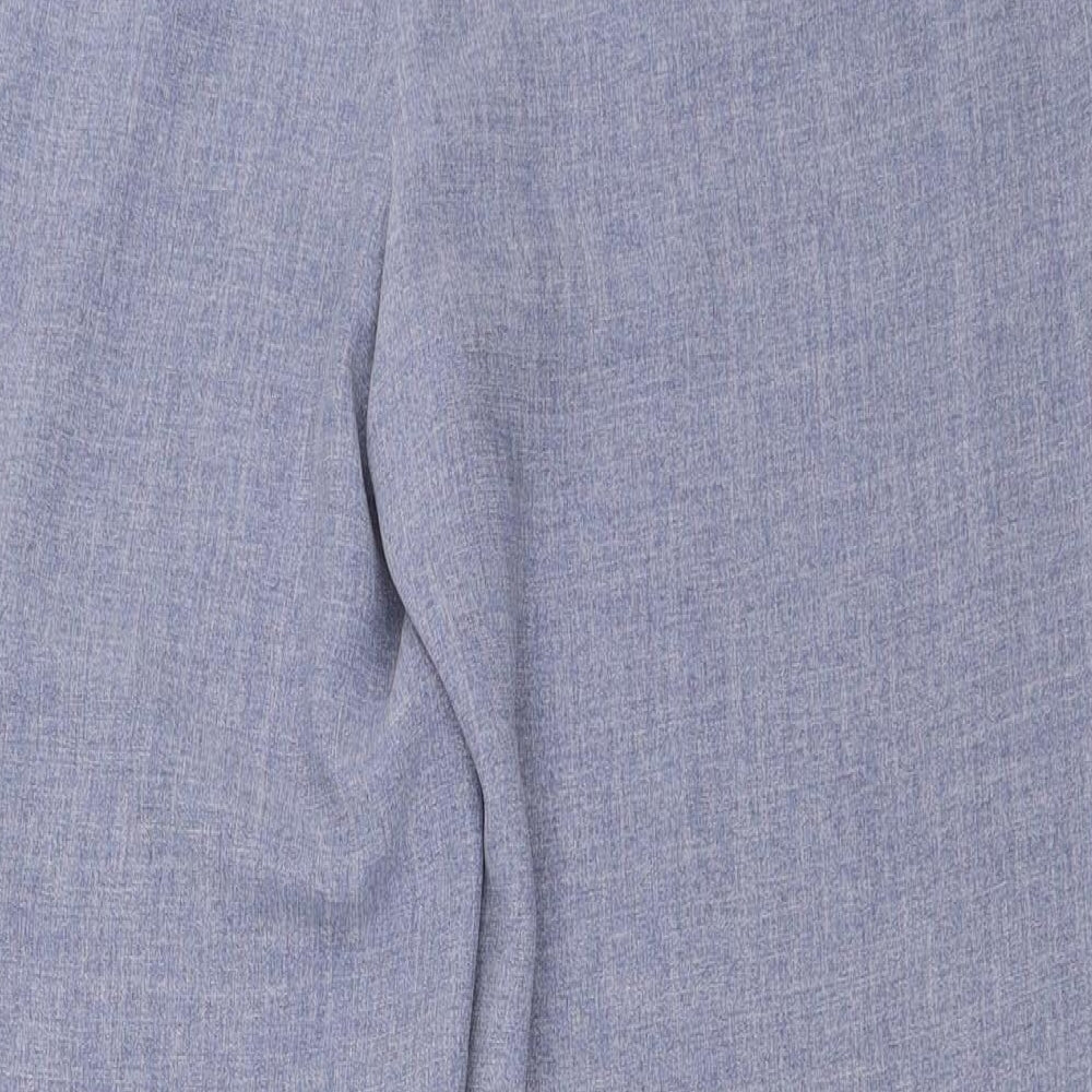 Womens UK Size 14 Platinum Regular Fit Blue Trousers
