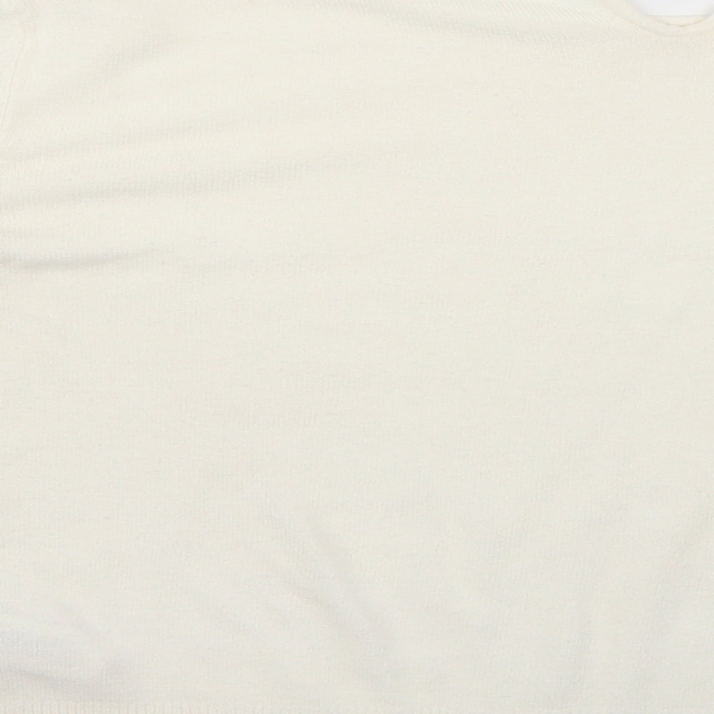 Womens UK Size 16 Atmosphere White Pullover Jumper