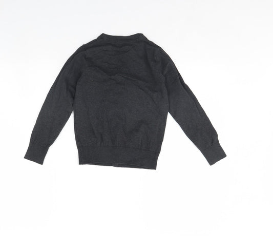 F&F Girls Grey Jumper Size 7 Years - School